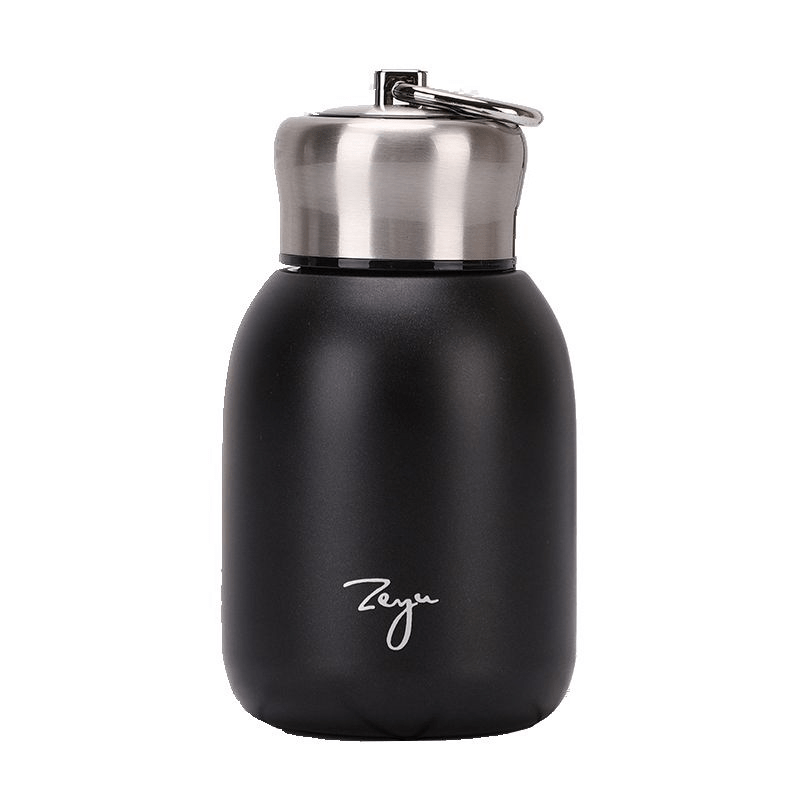 300ML Mini Coffee Vacuum Flask Stainless Steel Portable Water Bottle