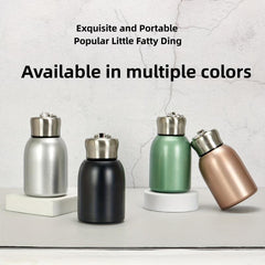 Portable Mini Vacuum Flask: Leakproof Coffee Tumbler for Outdoor Camping