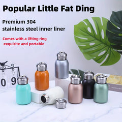Portable Mini Vacuum Flask: Leakproof Coffee Tumbler for Outdoor Camping