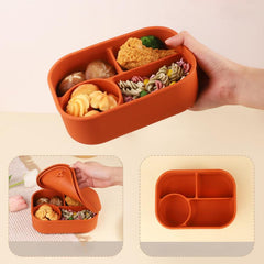 Leakproof Silicon Lunch Box for Teens and Workers