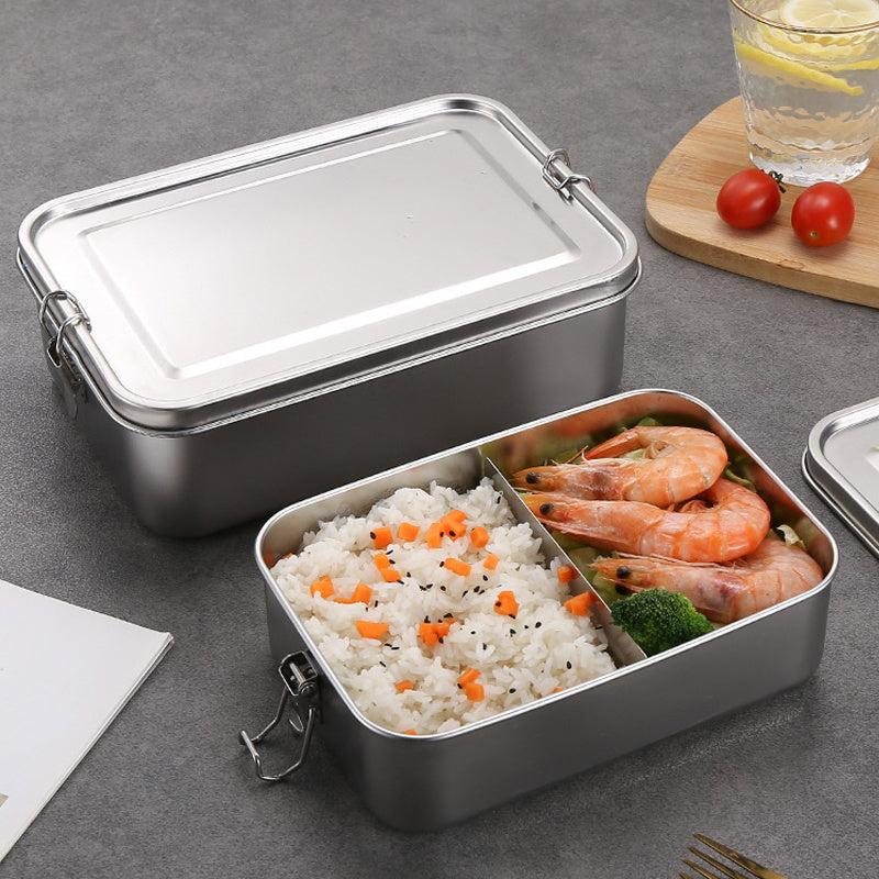 1pc Stainless Steel Lunch Box Food Seal Storage Container