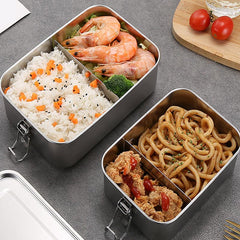 1pc Stainless Steel Lunch Box Food Seal Storage Container