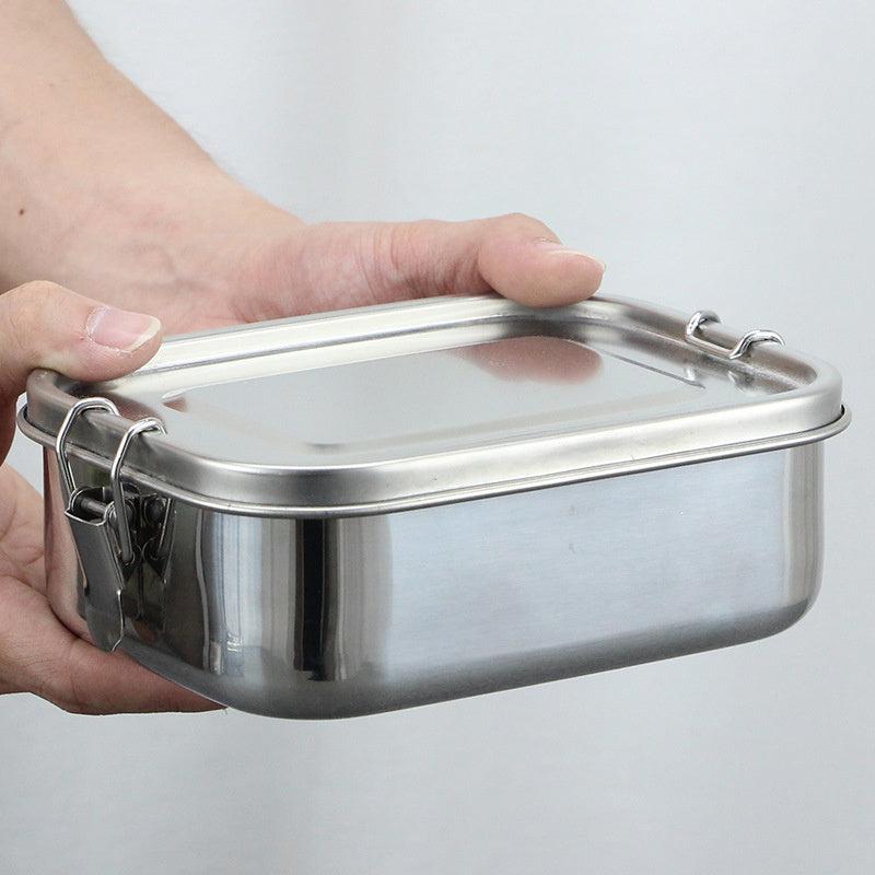 1pc Stainless Steel Lunch Box Food Seal Storage Container
