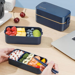 Japanese Leak-proof Lunch Box 0.85L+1.5L Capacity