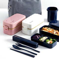 Japanese Leak-proof Lunch Box 0.85L+1.5L Capacity