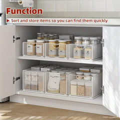 Kitchen Cabinet Organizer & Stackable Shelves for Maximum Storage