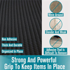 Non Adhesive Shelf Liner for Kitchen Cabinets Desks Storage