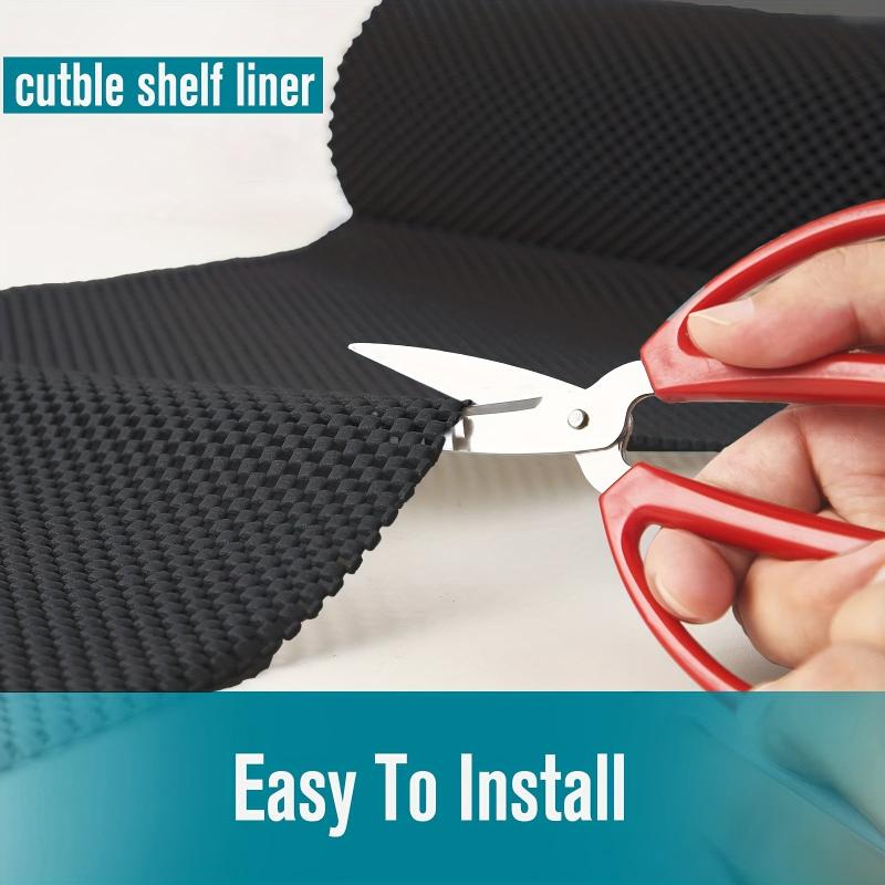 Non Adhesive Shelf Liner for Kitchen Cabinets Desks Storage