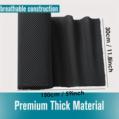 Non Adhesive Shelf Liner for Kitchen Cabinets Desks Storage