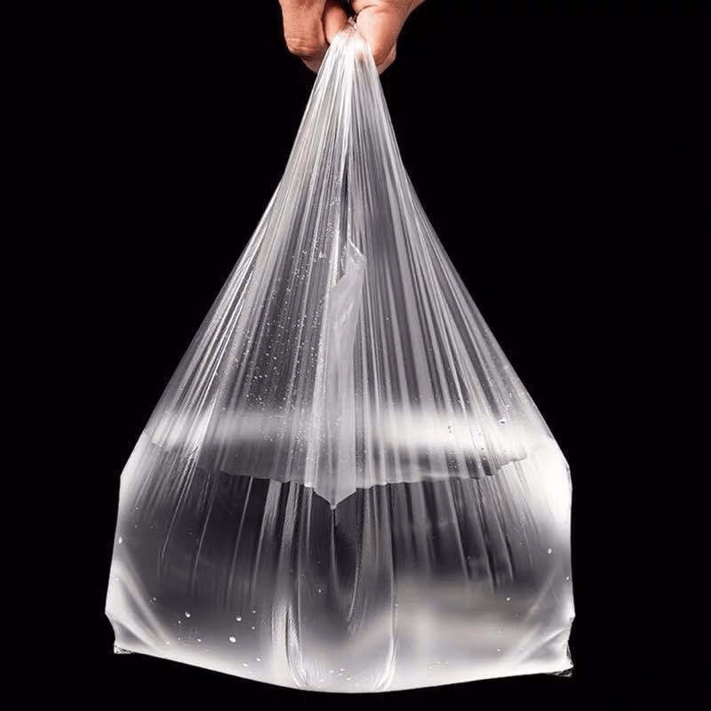 100Pcs Transparent Disposable Packaging Bags Stretchable Plastic