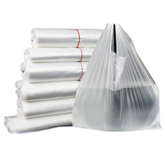 100Pcs Transparent Disposable Packaging Bags Stretchable Plastic