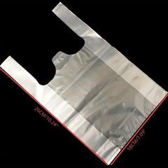 100Pcs Transparent Disposable Packaging Bags Stretchable Plastic