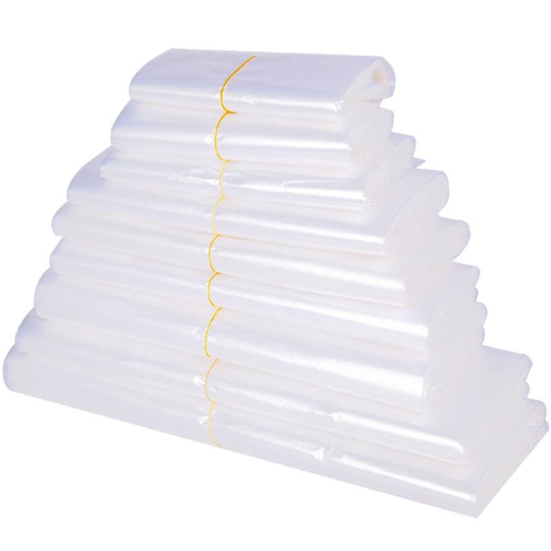 100Pcs Transparent Disposable Packaging Bags Stretchable Plastic