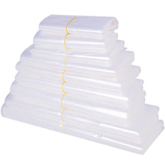 100Pcs Transparent Disposable Packaging Bags Stretchable Plastic