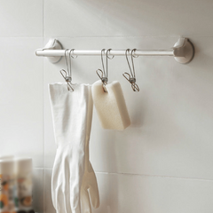3pcs Kitchen Storage Rack Clip Stainless Steel Hook