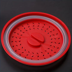 Collapsible Silicone Microwave Splatter Cover Anti Splash