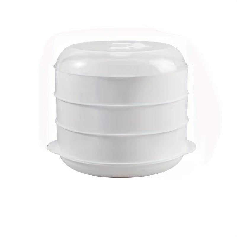 Microwave Steamer with Lid for Dumplings Saves Time and Energy