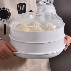 Microwave Steamer with Lid for Dumplings Saves Time and Energy