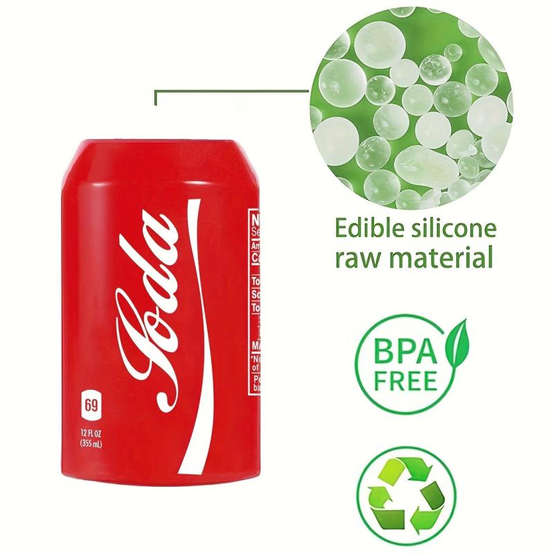 Silicone Can Cover Keeps Drinks Cold or Warm 12FL OZ
