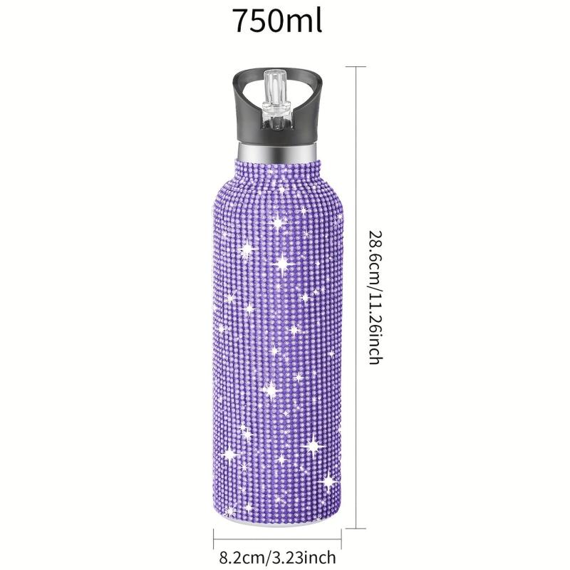 Rhinestone 17 25 Oz Studded Tumbler Stainless Steel Insulated Travel Coffee Mug