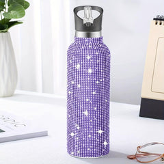 Rhinestone 17 25 Oz Studded Tumbler Stainless Steel Insulated Travel Coffee Mug