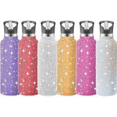 Rhinestone 17 25 Oz Studded Tumbler Stainless Steel Insulated Travel Coffee Mug