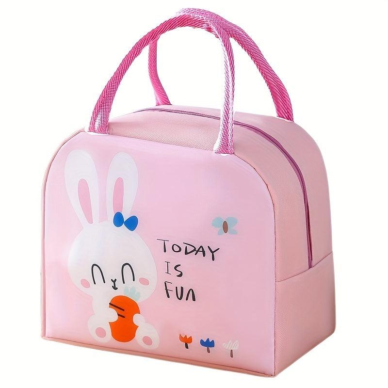 Cartoon Insulated Lunch Bag Aluminum Foil Lunch Box Leakproof Freezable