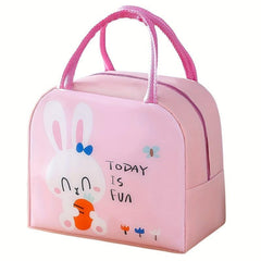 Cartoon Insulated Lunch Bag Aluminum Foil Lunch Box Leakproof Freezable