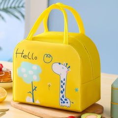 Cartoon Insulated Lunch Bag Aluminum Foil Lunch Box Leakproof Freezable