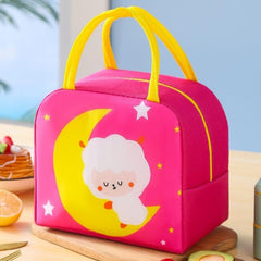 Cartoon Insulated Lunch Bag Aluminum Foil Lunch Box Leakproof Freezable