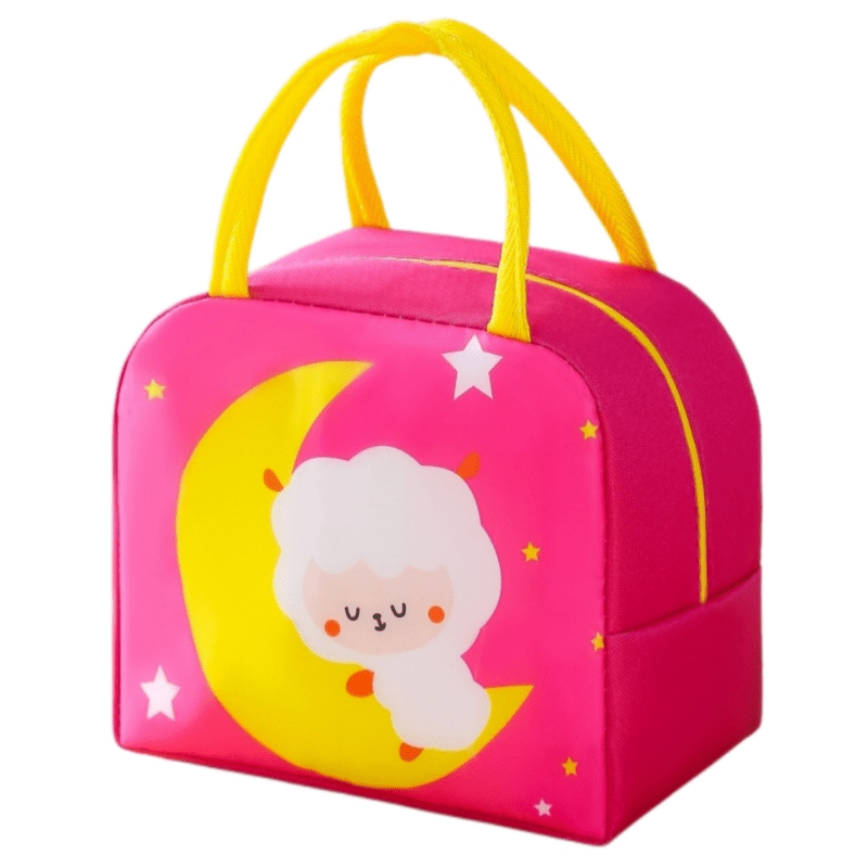 Cartoon Insulated Lunch Bag Aluminum Foil Lunch Box Leakproof Freezable