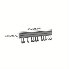 Kitchen Hooks For Utensil Wall Mounted - Easy To Install
