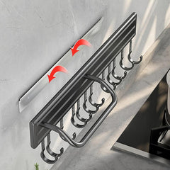 Kitchen Hooks For Utensil Wall Mounted - Easy To Install