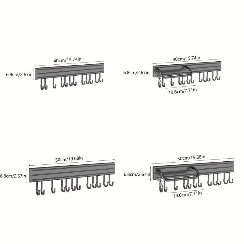 Kitchen Hooks For Utensil Wall Mounted - Easy To Install