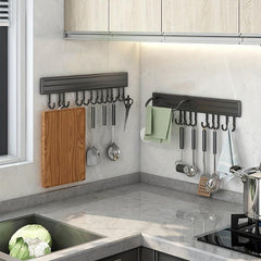 Kitchen Hooks For Utensil Wall Mounted - Easy To Install