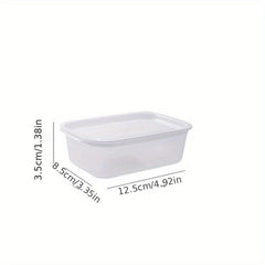 3pcs Transparent Fridge Fresh keeping Box With Lid Refrigerator Storage