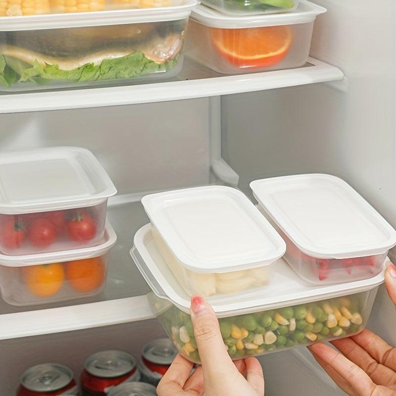 3pcs Transparent Fridge Fresh keeping Box With Lid Refrigerator Storage