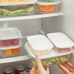 3pcs Transparent Fridge Fresh keeping Box With Lid Refrigerator Storage