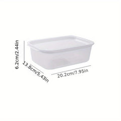 3pcs Transparent Fridge Fresh keeping Box With Lid Refrigerator Storage