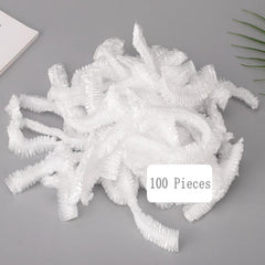 100pcs Plastic Wrap Storage Box Wall Mount Extractable Food Packaging