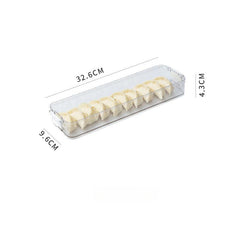 Multifunctional Kitchen Refrigerator Storage Box Stackable Dumpling Storage