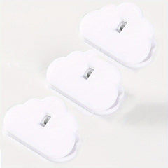 3pcs Cloud Bag Clips for Food Storage Sealing, Chip Clips, Plastic Sealer Clamps