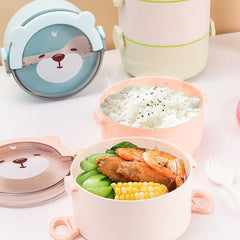 Animal Lunch Box Portable Food Storage Container