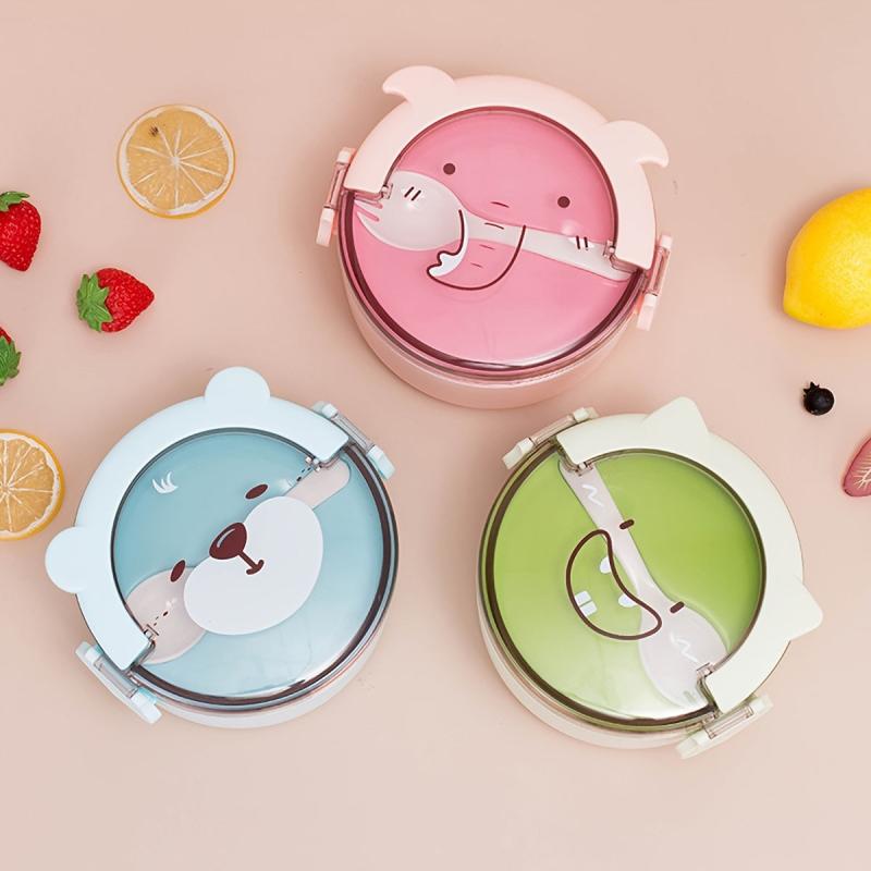 Animal Lunch Box Portable Food Storage Container