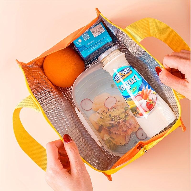 Insulated Lunch Bag Aluminum Foil Reusable Leakproof Cooler