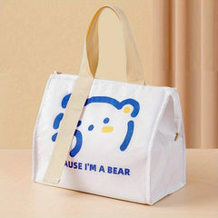 Insulated Lunch Bag Aluminum Foil Reusable Leakproof Cooler