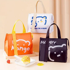 Insulated Lunch Bag Aluminum Foil Reusable Leakproof Cooler
