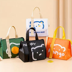 Insulated Lunch Bag Aluminum Foil Reusable Leakproof Cooler