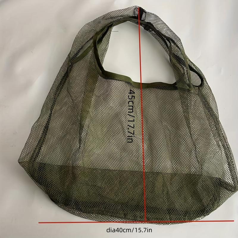 Mesh Grocery Bags Reusable Portable Beach Shopping Fruit Vegetable Storage