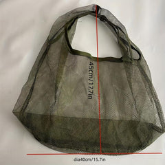 Mesh Grocery Bags Reusable Portable Beach Shopping Fruit Vegetable Storage